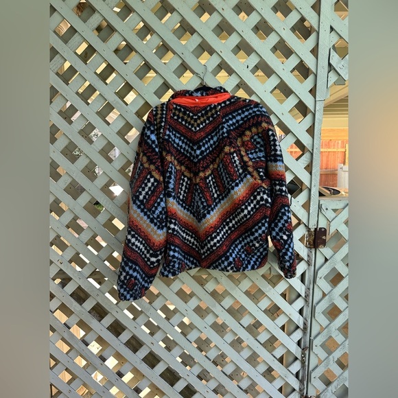 Free people Hit The Slopes Printed Fleece Jacket - Picture 6 of 7